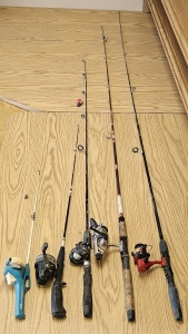 Fishing Rods w/ Reels