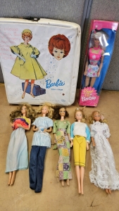 1963 Barbie Doll Case, Vintage Barbie Dolls