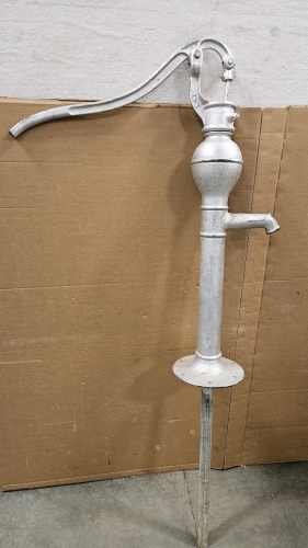 Painted Cast Iron Water Pump