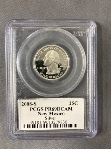 2008-S PCGS New Mexico State Quarter