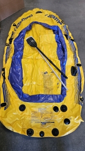 2-3 Person Inflatable Raft w/ Paddles