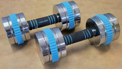 (2) Dumbbells w/40# of Weights