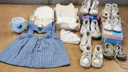 Baby Shoes, Christening Outfit, Sippy Cup, More