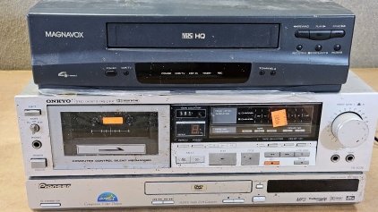 VCR, Cassette Deck, DVD Player