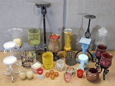 Candles & Candle Holders