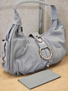 Like-New Leather Michael Rome Purse w/ Wallet