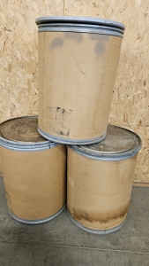 (3) 22x28" Dry Storage Barrels w/ Lids & Lock Rings