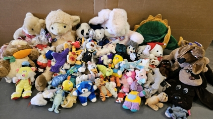 Stuffies: Disney, Sesame Street, Pound Puppies, More