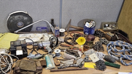 Power Tools, Hand Tools, Tool Belt, Chains, Cables & Cords, More