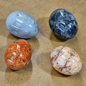 2.5" & 3" Stone Eggs