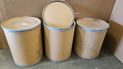 Dry Storage Barrels w/ Clamp Ring Lids