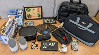 Travel Briefcase, Steam Iron, Computer Speakers, Casio Calculator, More