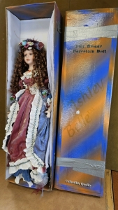 30" Ashley Belle Porcelain Doll w/ Stand