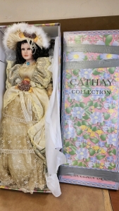 36" Cathay Collection Porcelain Doll