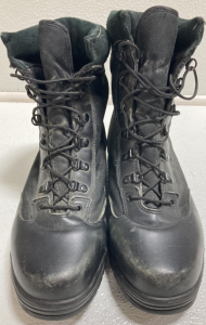 Black Military Boots Size 8.5