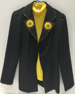 Sunflower Western Show Shirt
