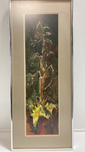 Framed Virginia Eggenza Abstract Picture