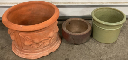(3) Garden Planters