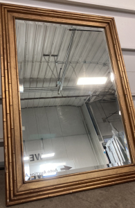 Large Gold Framed Mirror