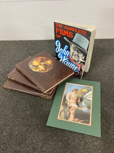 Western Books And John Wayne Book