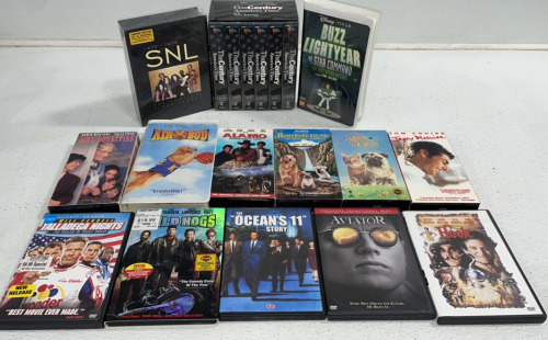 Various DVD And VHS Movies/Shows