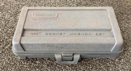 Craftsman 1/4&rdquo; Socket Wrench Set