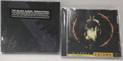 Enigma CD, Metallica The Black Album CD