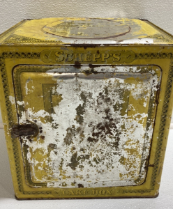 Antique Schepp’s Cake Box