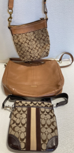 (3) Coach Purses