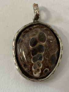 Natural Stone/ Fossil Pendant