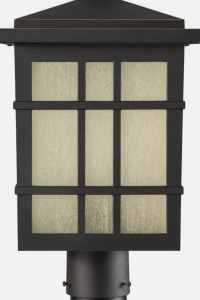 Park Harbor PHEL1603ORB Ambler 18" Tall Single Light Outdoor Post Light