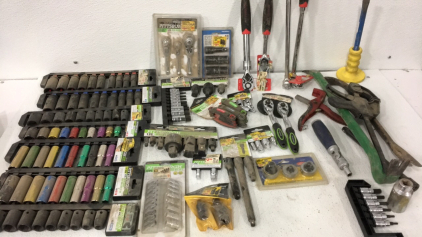(10) Packs Pittsburgh Socket Sets Wrench&rsquo;s and much more