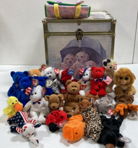 Decor Box, (22) Beanie Babies