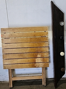 Collapsible Table, Decorative Wall Hanging