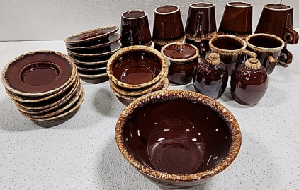 Brown Dish Set