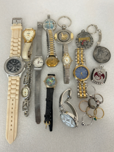 Watches, Rings, Pendants and Keychains