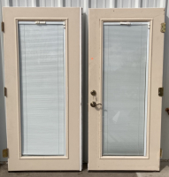 Exterior Double Door w/Hardware & Keys