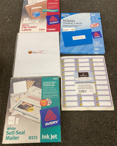 Mailing Labels And File Folder Labels