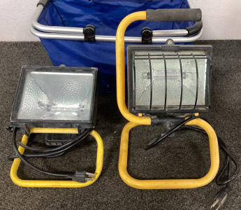 (2) Industrial Flood Lights