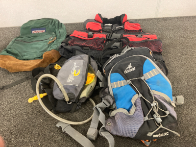 Cabelas Vest, Water Pack, Backpack & More