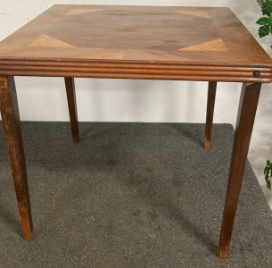 Card Table with Folding Legs