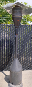 Outside propane heater