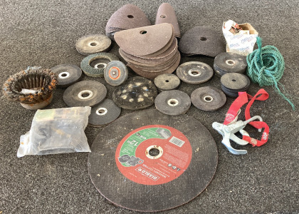 Sanding Pads Of Different Sanding Grits