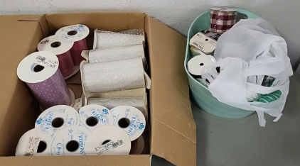 Strawberry, White, Orchid, and More Spools of Thread