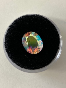 3.75 Ct Natural Mystic Rainbow Topaz Gemstone