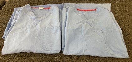 (2) Pair Size XL Medline Scrubs