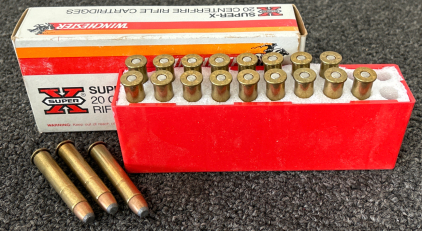 Box of 38-55 Winchester 255 Gr.