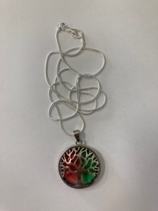 Multicolored Tree Of Life Necklace