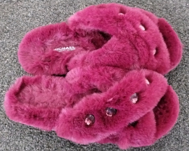 Michael Kors Fuzzy Slippers