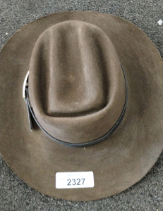 Leather Cowboy Hat